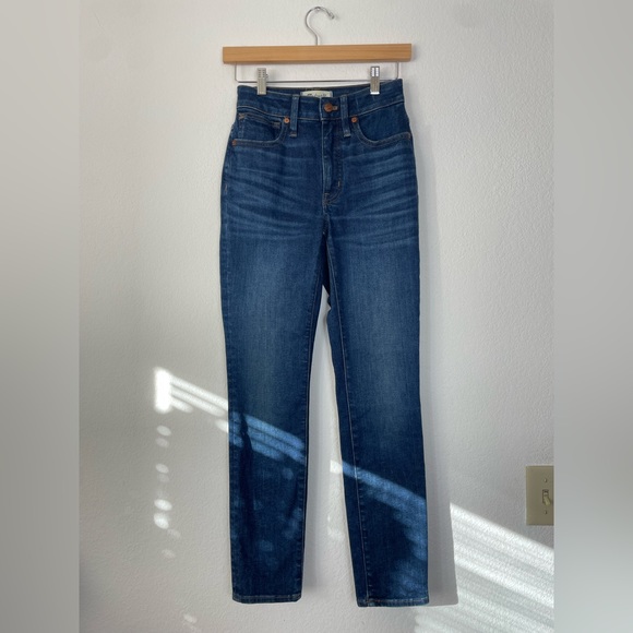Madewell Curvy High-Rise Skinny Jeans in Lanette Wash Size 24 - Picture 6 of 12